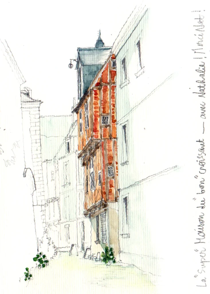 Croquis in situ - Angers