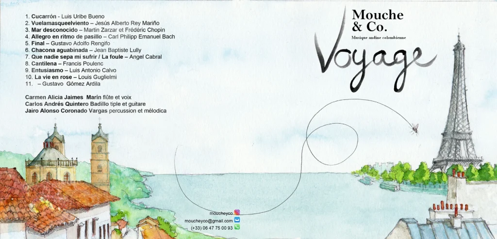 Pochette d'album - Mouche & CO.