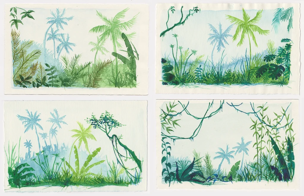 Aquarelle - Jungle